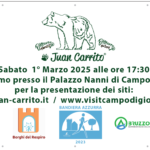 CAMPO DI GIOVE, IL 1/3 LA PRESENTAZIONE DEL SITO DEDICATO A JUAN CARRITO