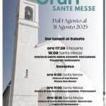 ROCCARASO, GLI ORARI DELLA SANTA MESSA FINO AL 31 AGOSTO