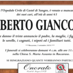 ROCCARASO, DOMANI I FUNERALI DI ROBERTO GIANCOLA. LE CONDOGLIANZE ALLA FAMIGLIA