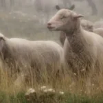 MAIELLA, DUE PECORE IN PRIMO PIANO RACCONTANO LA TRANSUMANZA D’ABRUZZO, PATRIMONIO UNESCO