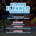 HALLOWEEN: A ROCCARASO RIAPRE IL PARCO DEI GONFIABILI