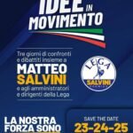 ROCCARASO: DAL 23 AL 25/1 "IDEE IN MOVIMENTO", LA LEGA SI CONFRONTA SUI TERRITORI. CHIUDE SALVINI