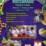 ROCCARSO: IL 17/2 ARRIVA IL "CARNEVALANDO 2026"